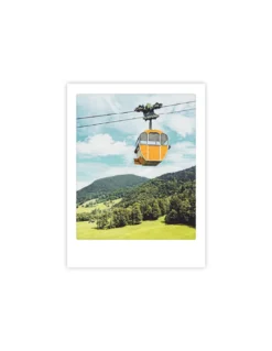 Affiche 30x40 Gondola Into The Mountains - Pickmotion