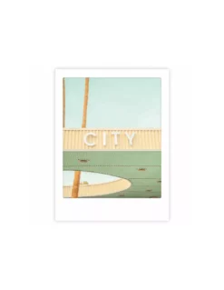 Affiche 30x40 Pastel City - Pickmotion