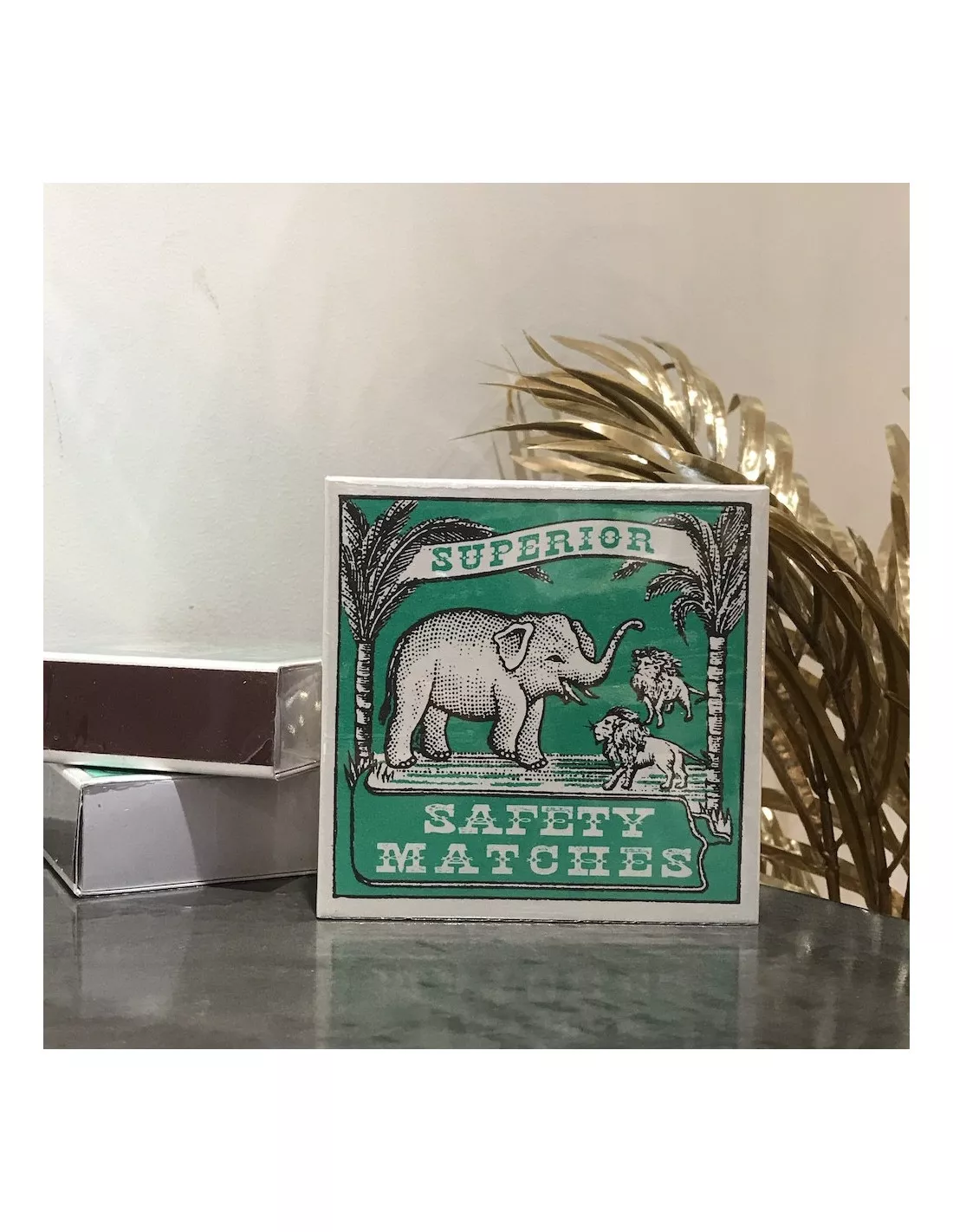 Allumettes Éléphant Et Lion - The Archivist 4 Allumettes Éléphant Et Lion - The Archivist – Image 2