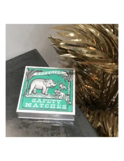 Allumettes Éléphant Et Lion - The Archivist 9 Allumettes Éléphant Et Lion - The Archivist -Magasin De Bougies Parfumées Pour La Maison allumettes elephant et lion the archivist 3