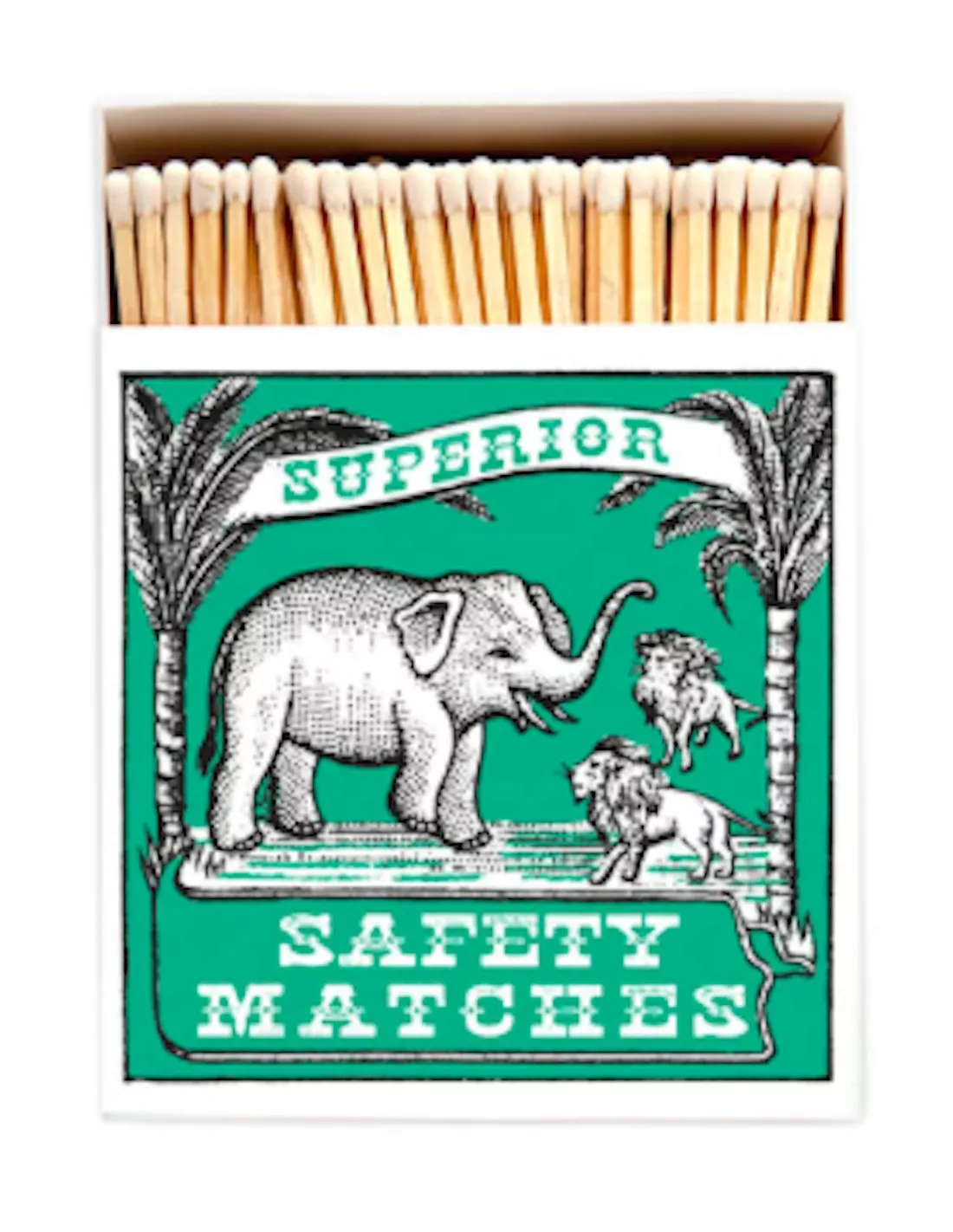 Allumettes Éléphant Et Lion - The Archivist 3 Allumettes Éléphant Et Lion - The Archivist