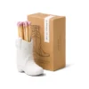 Allumettes Nashville Cowboy - Blanc 2 Allumettes Nashville Cowboy - Blanc -Magasin De Bougies Parfumées Pour La Maison allumettes nashville cowboy blanc