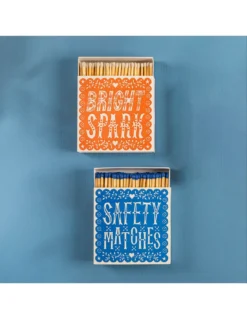 Allumettes Safety Matches By Pressed And Folded - The Archivist -Magasin De Bougies Parfumées Pour La Maison allumettes safety matches by pressed and folded the archivist 2