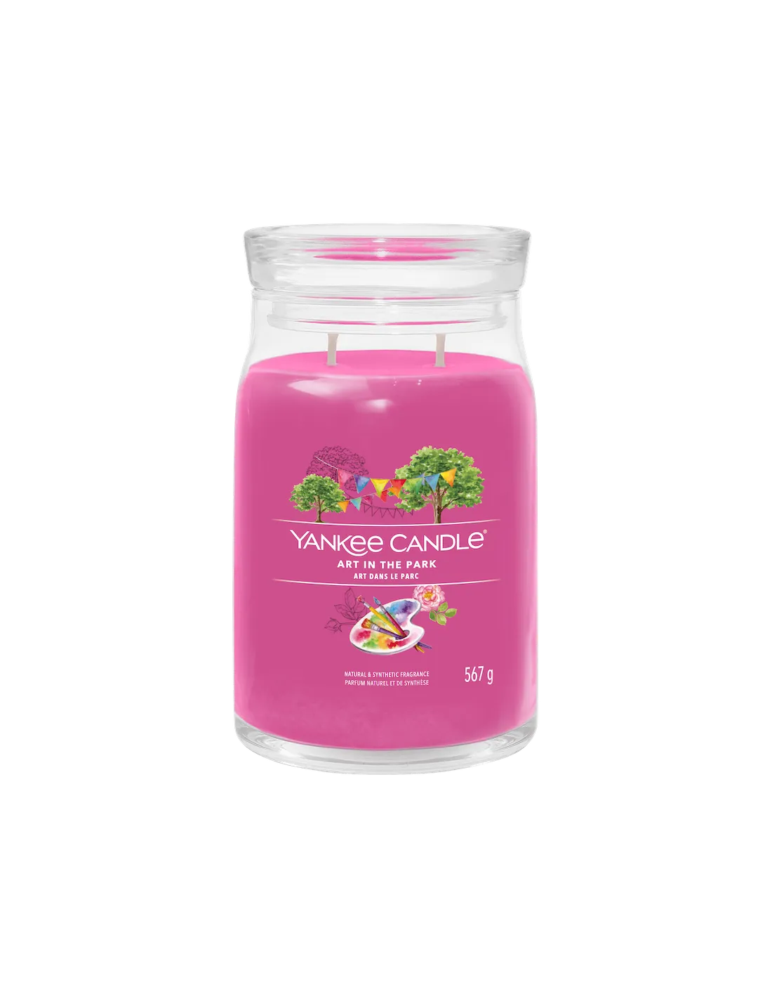 Yankee Candle Art Dans Le Parc - Grande Bougie 2 Mèches 3 Yankee Candle Art Dans Le Parc - Grande Bougie 2 Mèches