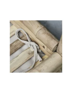 Banc Bambou Avec Coussin - House Doctor -Magasin De Bougies Parfumées Pour La Maison banc bambou avec coussin house doctor 3