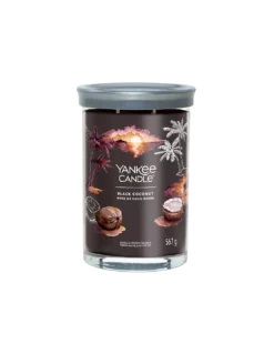 Yankee Candle Black Coconut - Grande Colonne 2 Mèches
