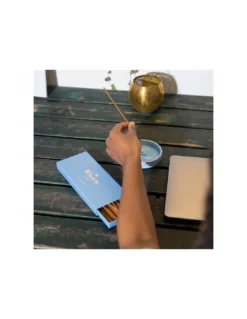 Bloom Blue Bird - 40 Bâtons D'encens Copal, Tonka Et Vanille -Magasin De Bougies Parfumées Pour La Maison blue bird 40 batons d encens copal tonka et vanille 4