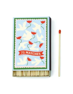 Boite D'allumettes Adopo Flower Orange - 75 Allumettes