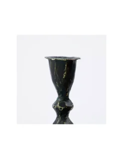 Bougeoir 12 Cm Mero Metal Noir - House Doctor -Magasin De Bougies Parfumées Pour La Maison bougeoir 12 cm mero metal noir house doctor 2
