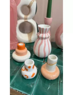 Bougeoir Alma - Sunny Siesta -Magasin De Bougies Parfumées Pour La Maison bougeoir alma sunny siesta 3