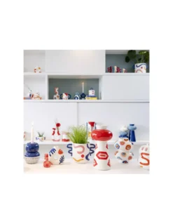 Bougeoir Céramique Olivia - Groovy Graphics -Magasin De Bougies Parfumées Pour La Maison bougeoir ceramique olivia groovy graphics 1