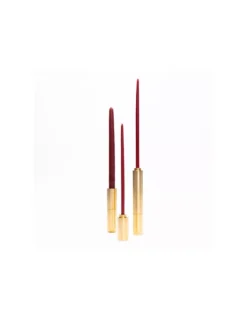 Bougeoir Design Laiton - Folies 1919 -Magasin De Bougies Parfumées Pour La Maison bougeoir design laiton folies 1919 2