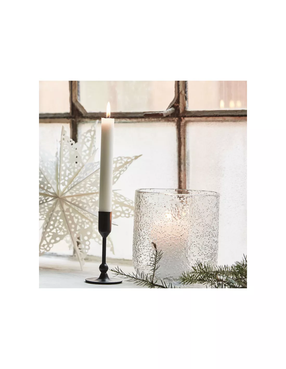 Bougeoir Folk Metal Noir 12cm - House Doctor 7 Bougeoir Folk Metal Noir 12cm - House Doctor – Image 5