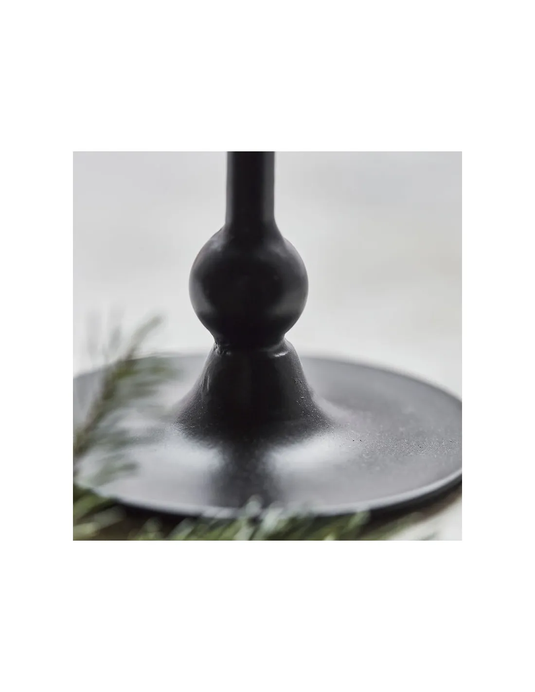 Bougeoir Folk Metal Noir 12cm - House Doctor 8 Bougeoir Folk Metal Noir 12cm - House Doctor – Image 6