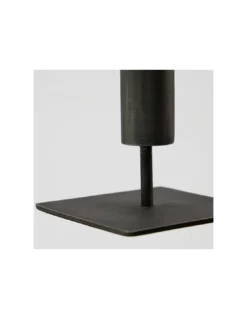 Bougeoir Kolo Noir 18cm - House Doctor -Magasin De Bougies Parfumées Pour La Maison bougeoir kolo noir 18cm house doctor 2