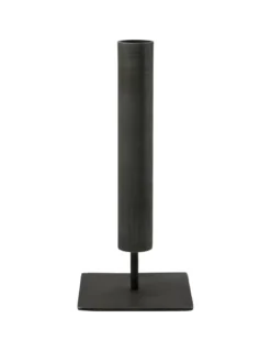 Bougeoir Kolo Noir 18cm - House Doctor