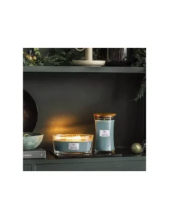 WoodWick Bougie Cachemire Et Conifère - Ellipse 8 WoodWick Bougie Cachemire Et Conifère - Ellipse -Magasin De Bougies Parfumées Pour La Maison bougie cachemire et conifere ellipse 2