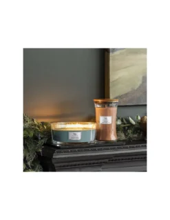 WoodWick Bougie Cachemire Et Conifère - Ellipse 9 WoodWick Bougie Cachemire Et Conifère - Ellipse -Magasin De Bougies Parfumées Pour La Maison bougie cachemire et conifere ellipse 3