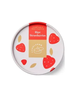 Bougie CandleCan - Fraise -Magasin De Bougies Parfumées Pour La Maison bougie candlecan fraise 2