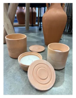 Bougie Citronnelle 100g TERRA COTTA -Magasin De Bougies Parfumées Pour La Maison bougie citronnelle 100g terra cotta 3