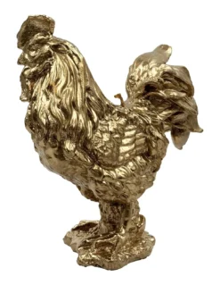 Bougie Coq - Doré - Ciergerie Des Prémontrés -Magasin De Bougies Parfumées Pour La Maison bougie coq dore ciergerie des premontres 2