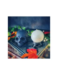 Bougie Crâne Parfumée - Noir -Magasin De Bougies Parfumées Pour La Maison bougie crane parfumee noir 2