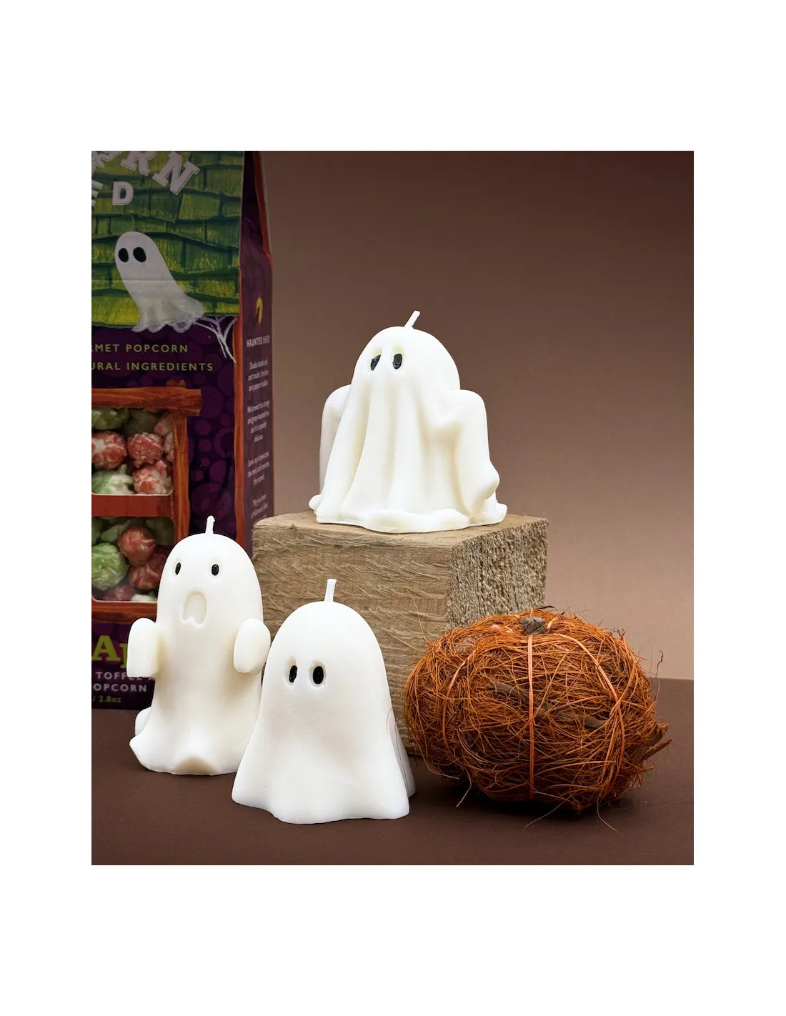 Bougie Fantôme Non Parfumée 5 Bougie Fantôme Non Parfumée – Image 3