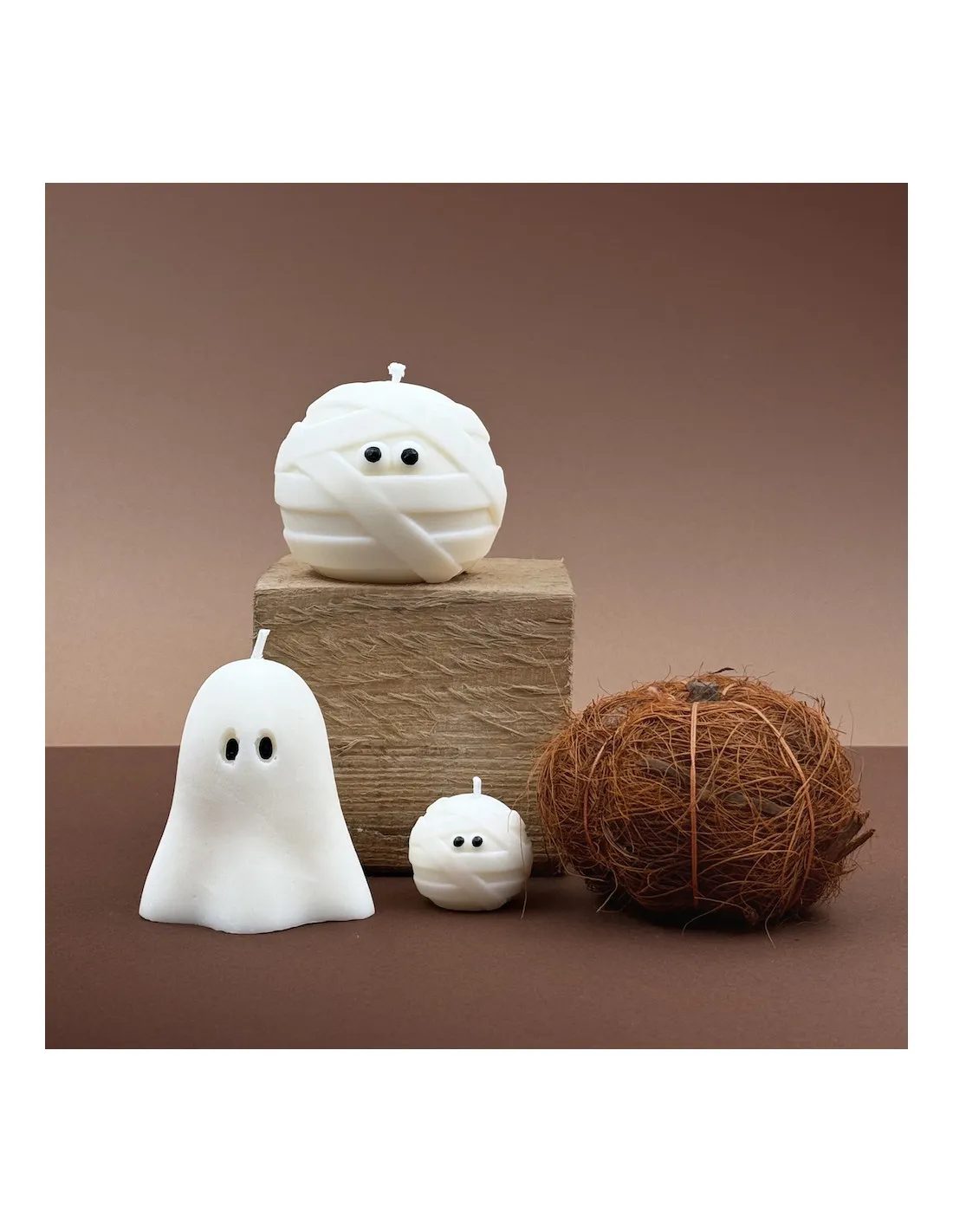 Bougie Fantôme Non Parfumée 6 Bougie Fantôme Non Parfumée – Image 4