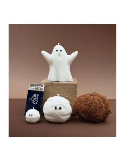 Bougie Fantôme Non Parfumée - B -Magasin De Bougies Parfumées Pour La Maison bougie fantome non parfumee b 2