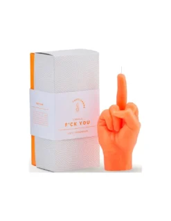 Bougie Fcuk You - Orange -Magasin De Bougies Parfumées Pour La Maison bougie fcuk you orange 2
