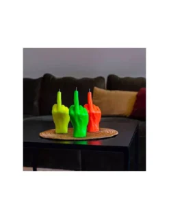Bougie Fcuk You - Vert Fluo -Magasin De Bougies Parfumées Pour La Maison bougie fcuk you vert fluo 3