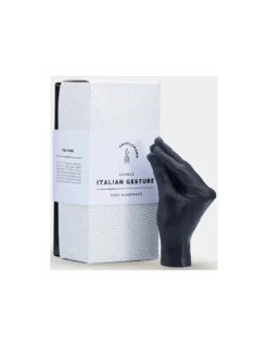Bougie Geste Italien Candlehand - Noir -Magasin De Bougies Parfumées Pour La Maison bougie geste italien candlehand noir 3