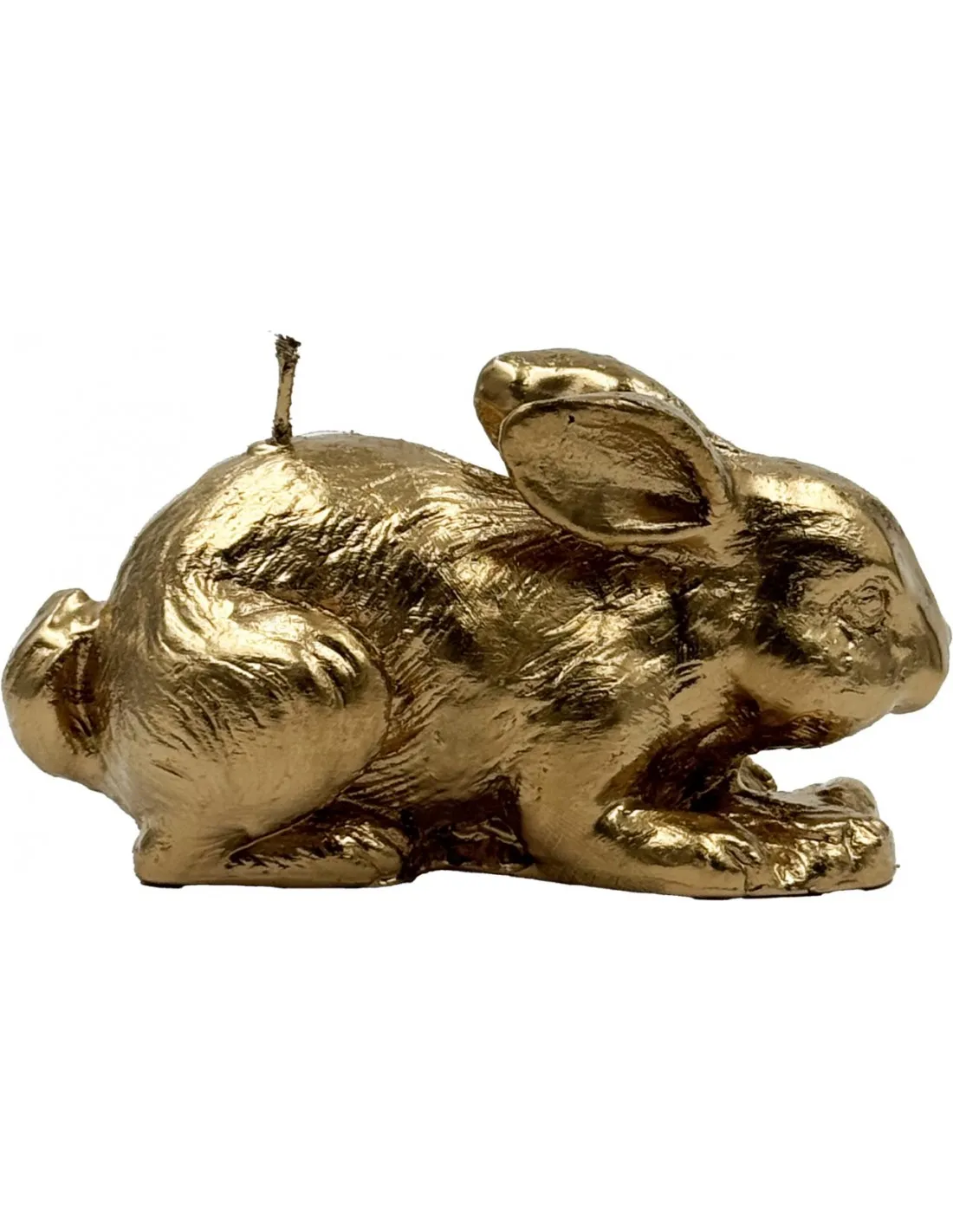 Bougie Lapin - Doré - Ciergerie Des Prémontrés 4 Bougie Lapin - Doré - Ciergerie Des Prémontrés – Image 2