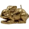Bougie Lapin - Doré - Ciergerie Des Prémontrés -Magasin De Bougies Parfumées Pour La Maison bougie lapin dore ciergerie des premontres