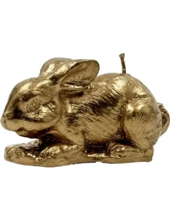 Bougie Lapin - Doré - Ciergerie Des Prémontrés