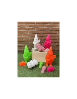 Bougie Lapin - Vert Fluo - Ciergerie Des Prémontrés -Magasin De Bougies Parfumées Pour La Maison bougie lapin vert fluo ciergerie des premontres 3