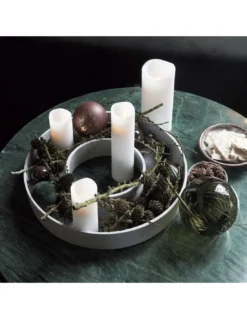 House Doctor Bougie Led Blanche Fine - 20 Cm -Magasin De Bougies Parfumées Pour La Maison bougie led blanche fine 20 cm 3