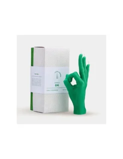 Bougie Main OK - Vert 9 Bougie Main OK - Vert -Magasin De Bougies Parfumées Pour La Maison bougie main ok vert 1