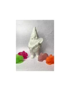 Bougie Nain De Jardin - Blanc - Ciergerie Des Prémontrés -Magasin De Bougies Parfumées Pour La Maison bougie nain de jardin blanc ciergerie des premontres 4