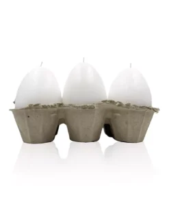 Bougie Oeuf De Pâques - Blanc - Ciergerie Des Prémontrés -Magasin De Bougies Parfumées Pour La Maison bougie oeuf de paques blanc ciergerie des premontres 1
