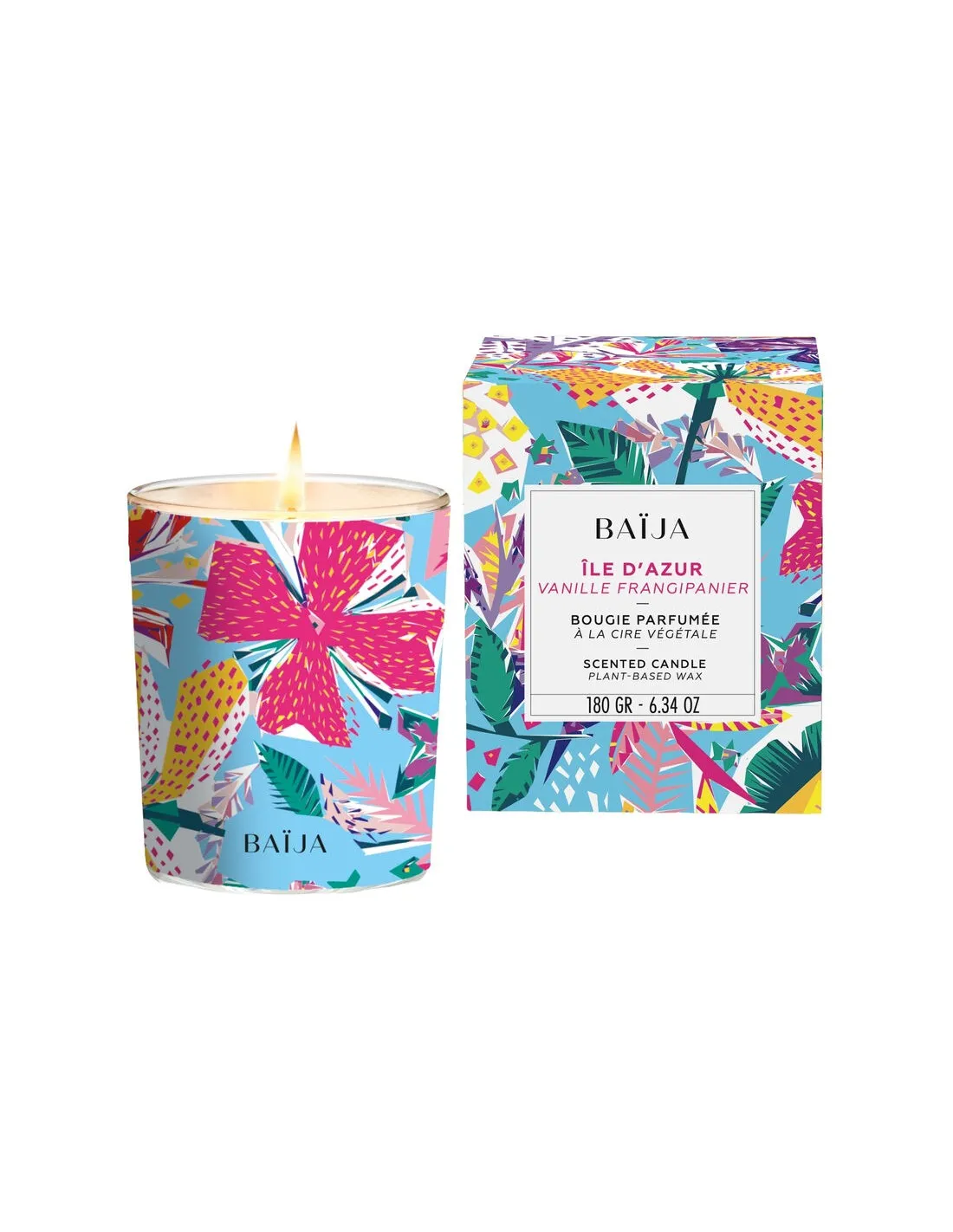 Bougie Parfumée Ile D'Azur - Baija 3 Bougie Parfumée Ile D'Azur - Baija