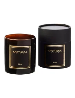 Bougie Pin Et Cuir Silva - Apotheca