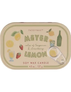 Bougie Printed In Bistro - Citron