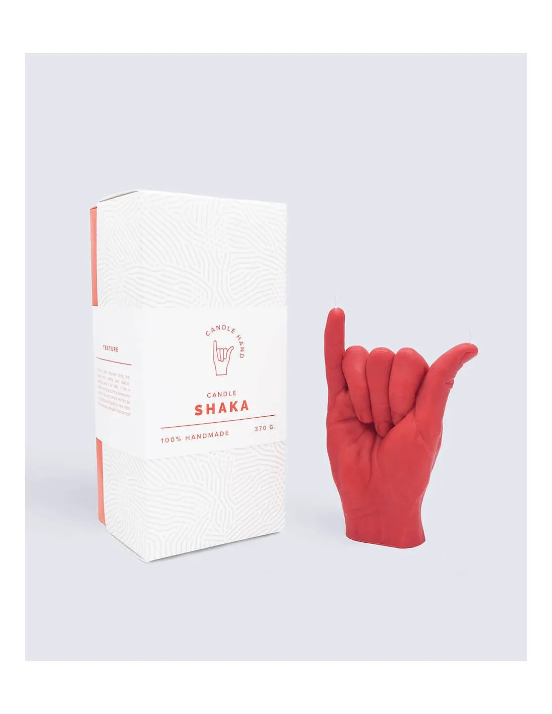 Bougie Shaka - Rouge 4 Bougie Shaka - Rouge – Image 2