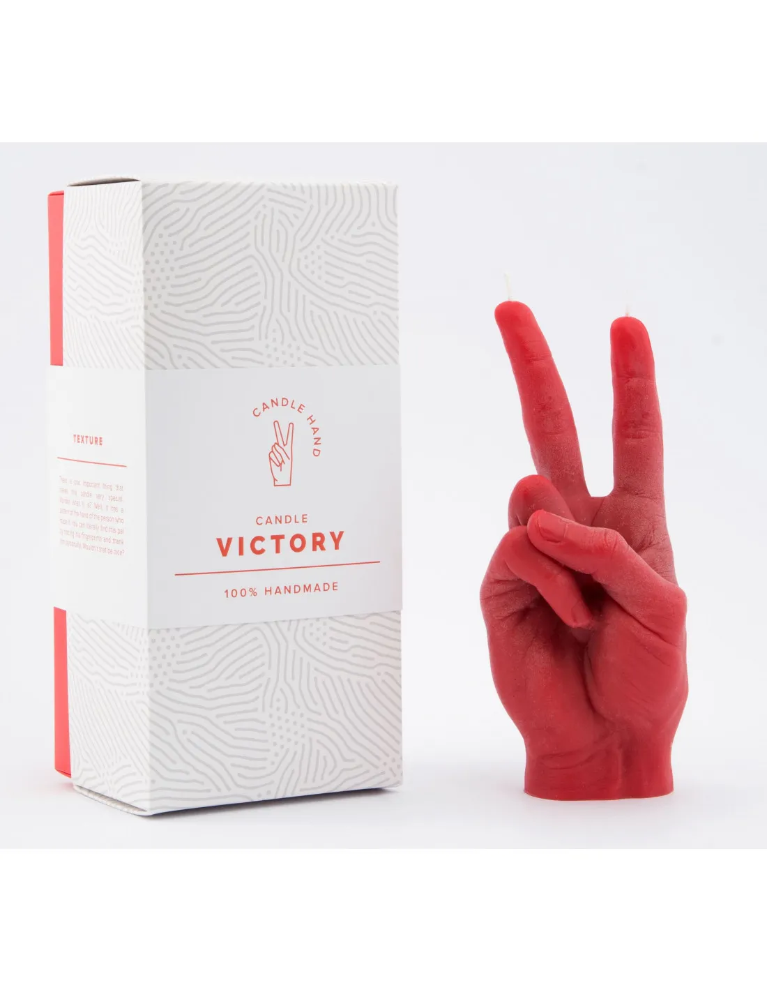 Bougie Victory - Rouge 4 Bougie Victory - Rouge – Image 2