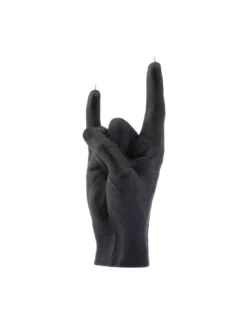 Bougie You Rock - Noir -Magasin De Bougies Parfumées Pour La Maison bougie you rock noir 2