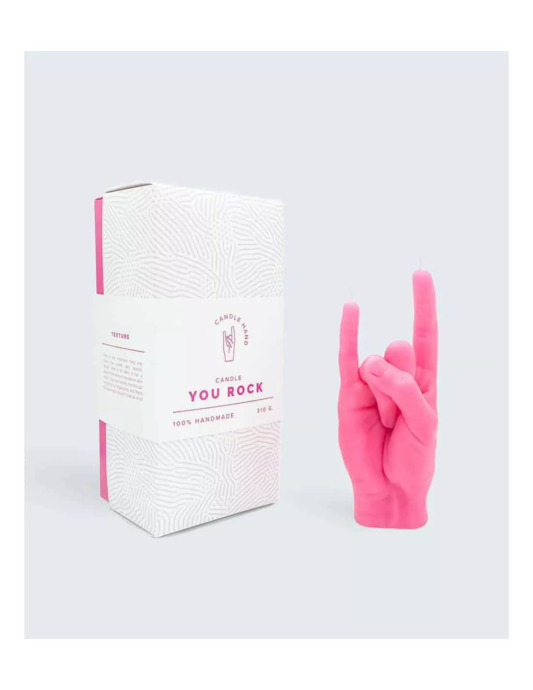 Bougie You Rock - Rose 5 Bougie You Rock - Rose – Image 3
