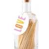 Bouteille D'allumettes - Love Bottle - The Archivist -Magasin De Bougies Parfumées Pour La Maison bouteille d allumettes love bottle the archivist