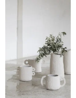 Serax Cache-pot Blanc -Magasin De Bougies Parfumées Pour La Maison cache pot blanc 4