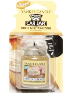 Yankee Candle Car Jar Vanilla Cupcake